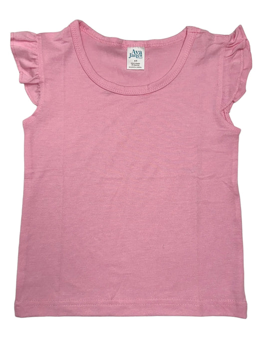 Z. KIDS FLUTTER SLEEVE - BLANK CUSTOM PINK
