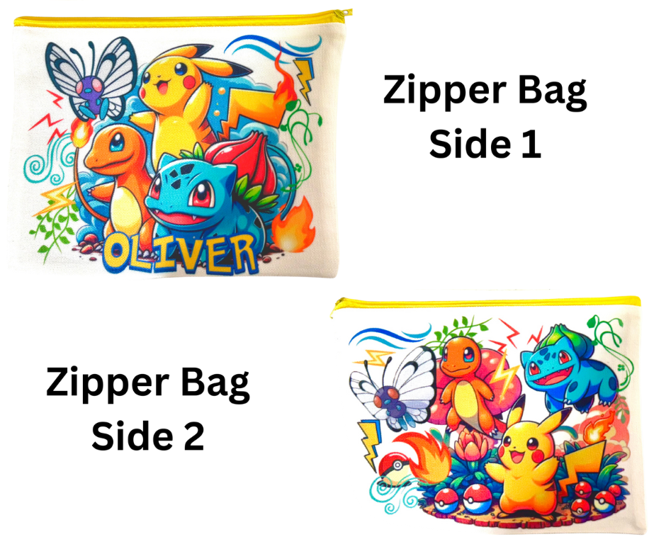 ZIPPER BAG - POKEMON