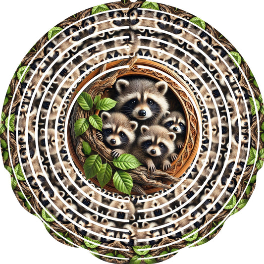 WIND SPINNERS - RACCOON