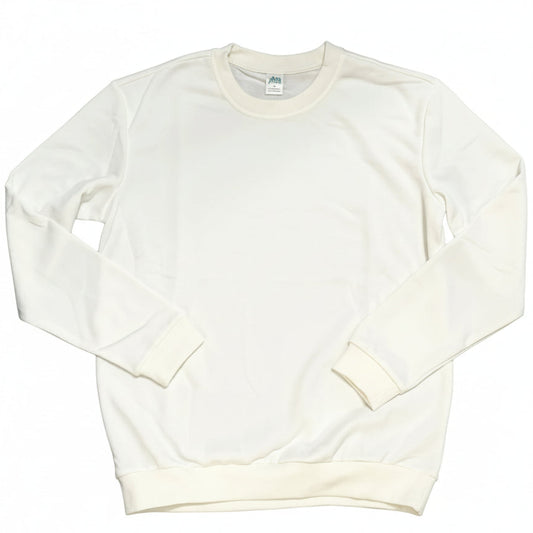Z. CREW NECK - BLANK CUSTOM SNOW WHITE