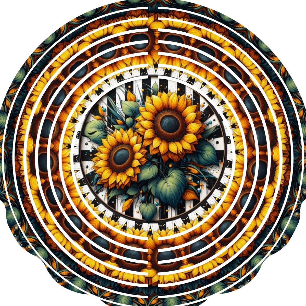WIND SPINNER - SUNFLOWERS