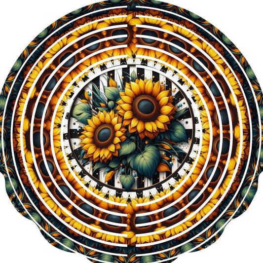 WIND SPINNER - SUNFLOWERS