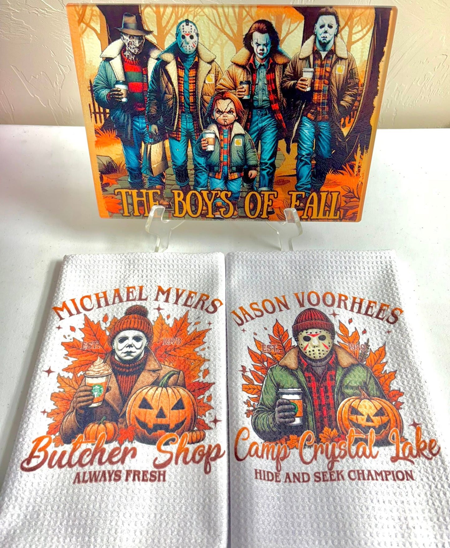 Kitchen Sets (3 Pieces) Halloween - Cutting Board & 2 Towels