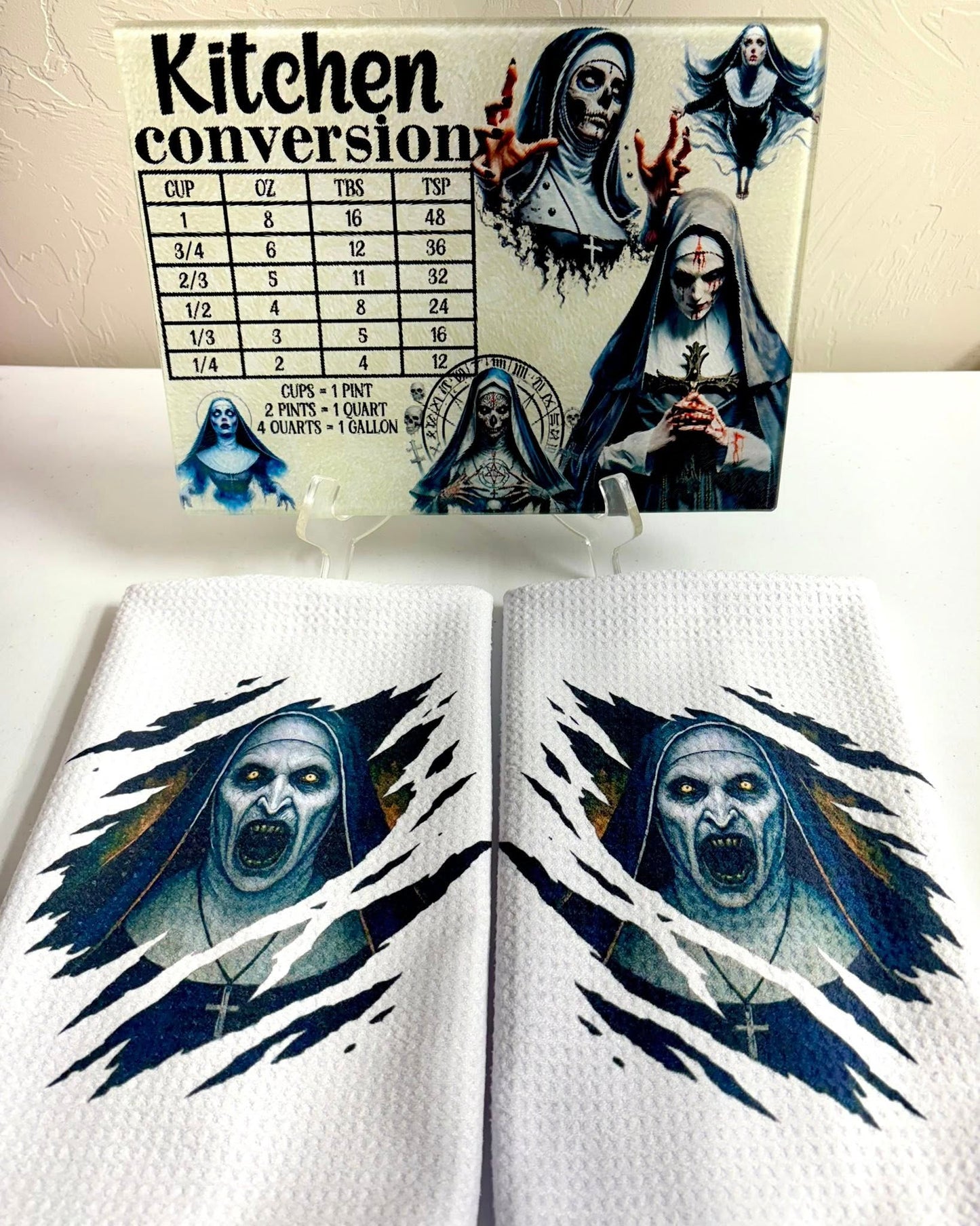 Kitchen Sets (3 Pieces) Halloween - Cutting Board & 2 Towels