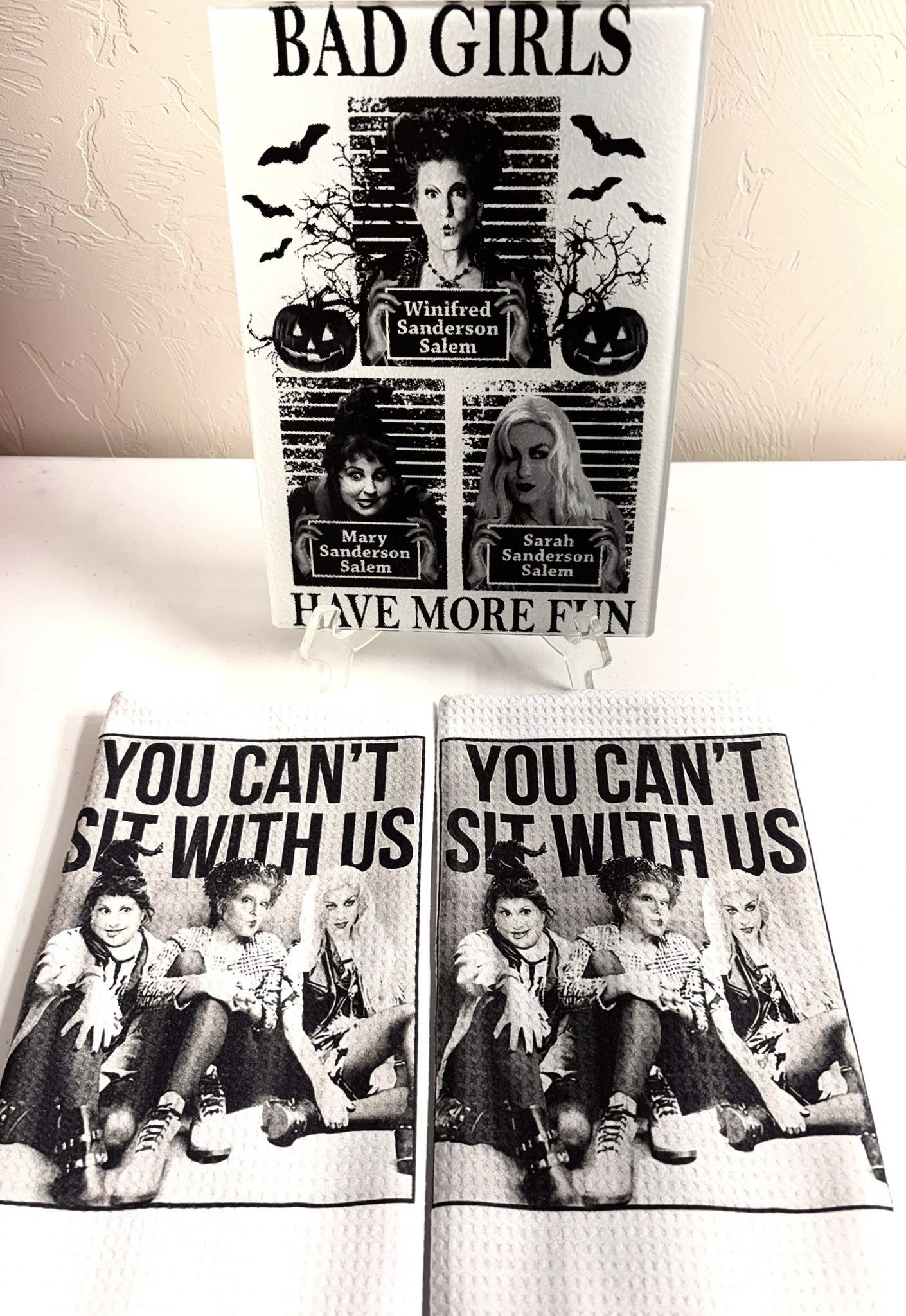 Kitchen Sets (3 Pieces) Halloween - Cutting Board & 2 Towels