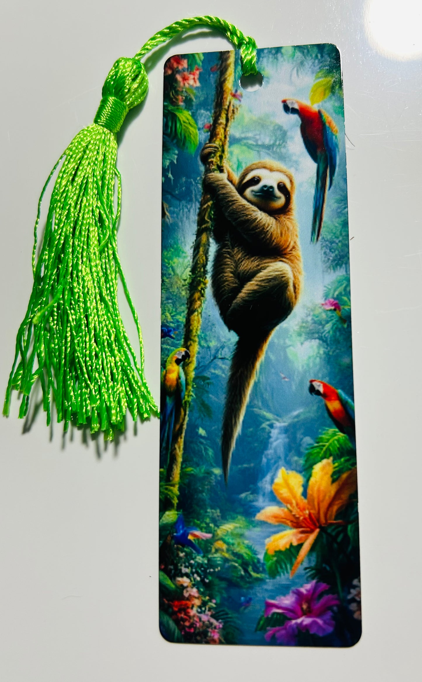 Metal Bookmark - Sloth