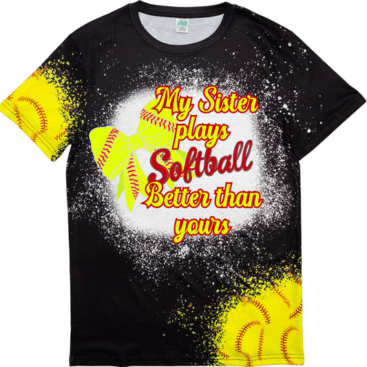 T-SHIRTS SPORTS FAUX BLEACHED