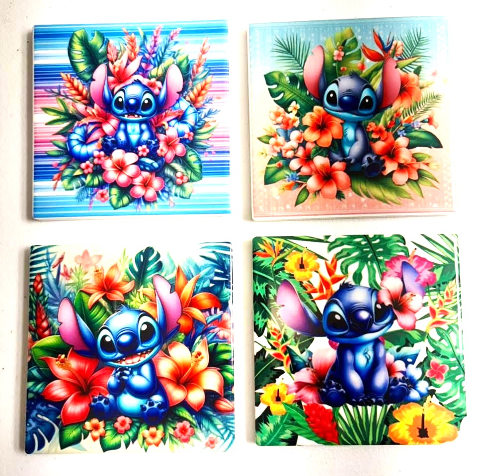 Coasters 4/pk - Misc Designs