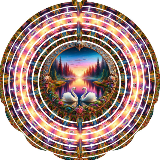 WIND SPINNERS - SWAN