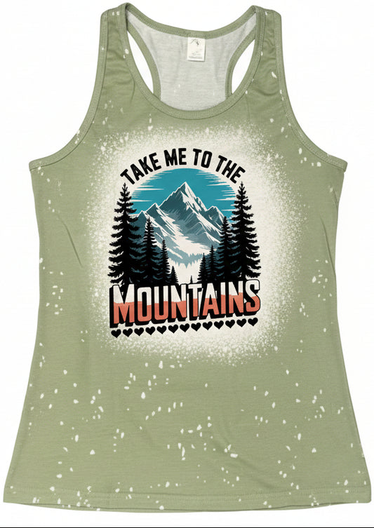 WSB FAUX BLEACHED - MOUTAINS TAKE ME TREES