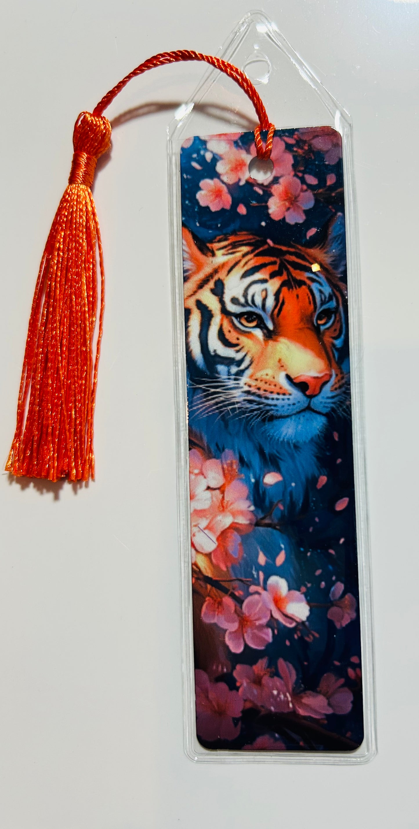 Metal Bookmark - Tiger