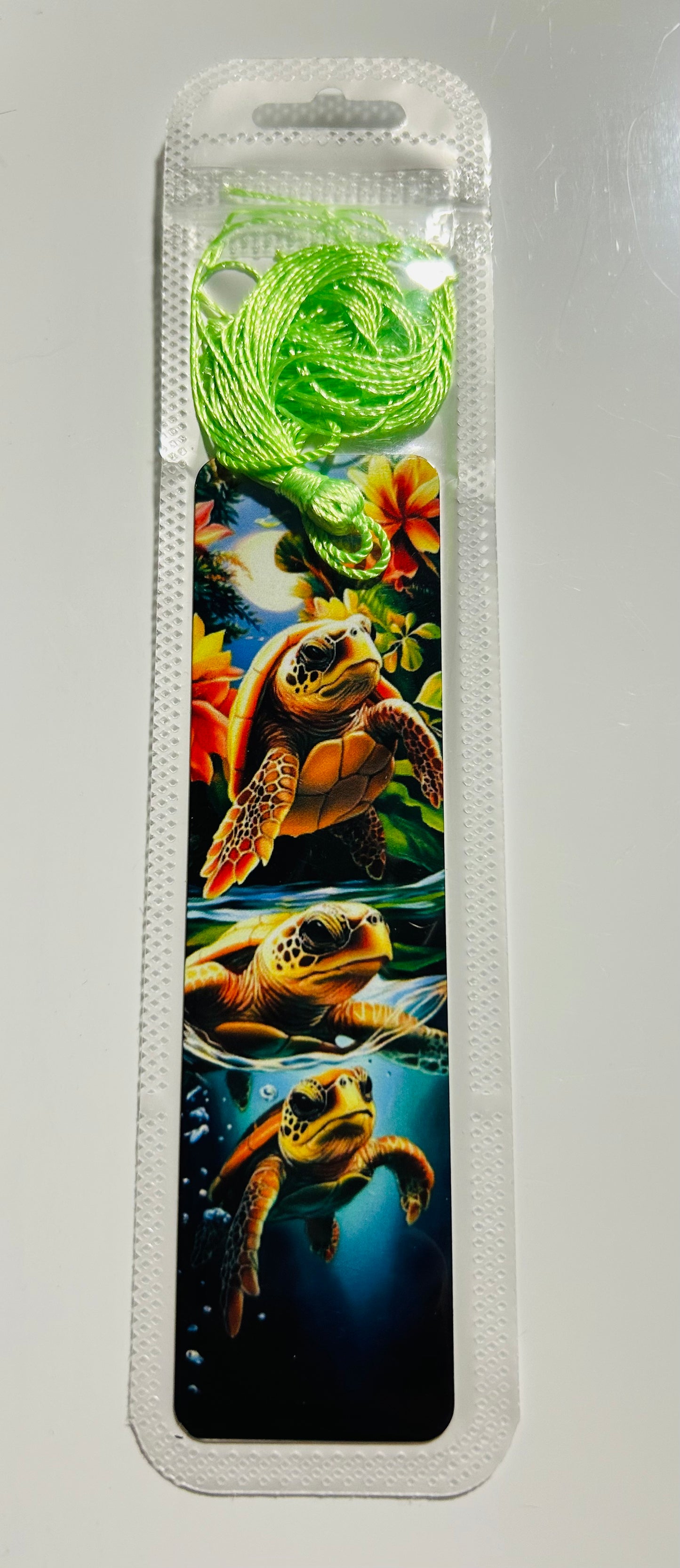 Metal Bookmark - Turtle