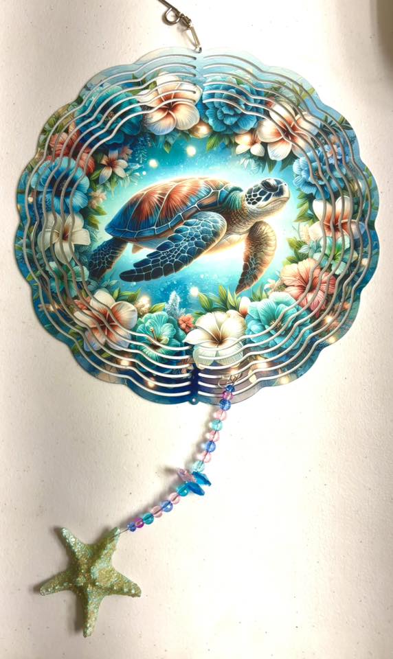 Wind Spinners - Dolphin, Frog & Turtles