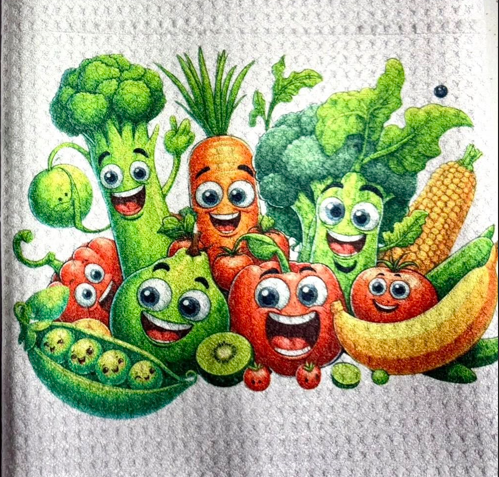 TOWELS - VEGGIES BANANNA