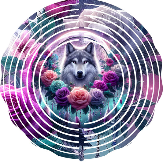 WIND SPINNER - WOLF ROSES