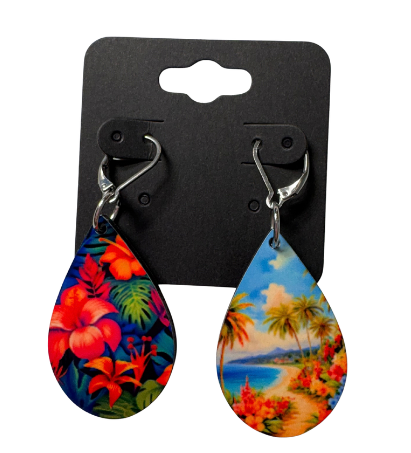 EARRINGS - FLOWER ALOHA