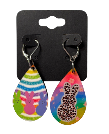 EARRINGS - EASTER BUNNY
