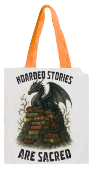 BOOK BAG - DRAGON HOARDED STORIES