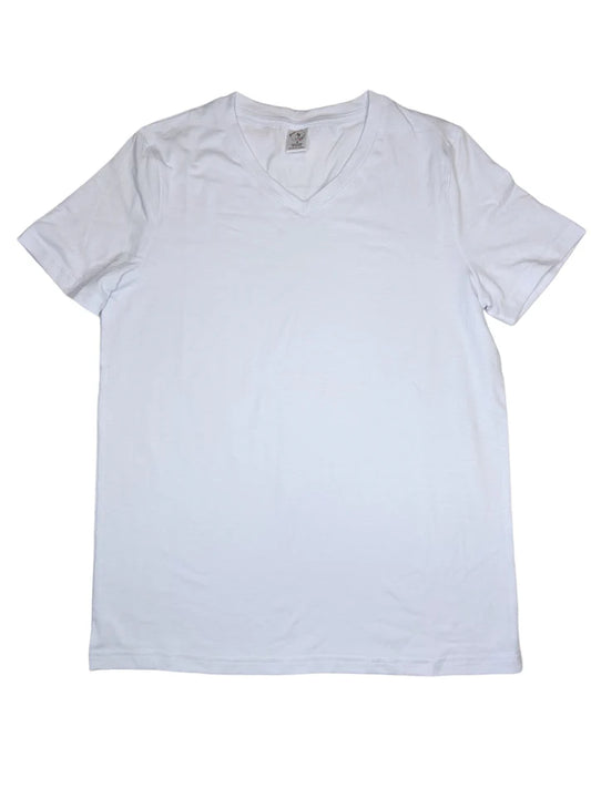 Z. T-SHIRTS - WOMEN'S V-NECK WHITE