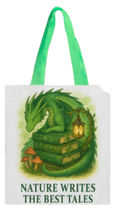 BOOK BAG - DRAGON NATURE WRITES