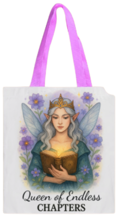 BOOK BAG - FAIRY QUEEN OF CHAPTERS