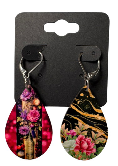 EARRINGS - FLOWERS GOLD