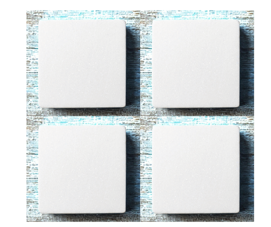 Coasters 4/pk - BLANK CUSTOM