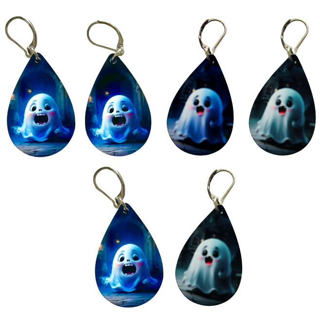 EARRINGS - HALLOWEEN GHOSTS
