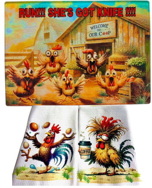 Kitchen Set - CHICKEN/ROOSTER