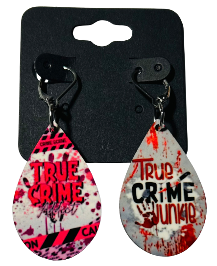 EARRINGS - TRUE CRIME