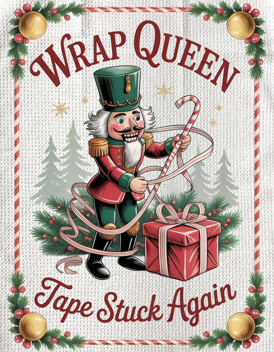 TOWELS - CHRISTMAS NUTCRACKER WRAP