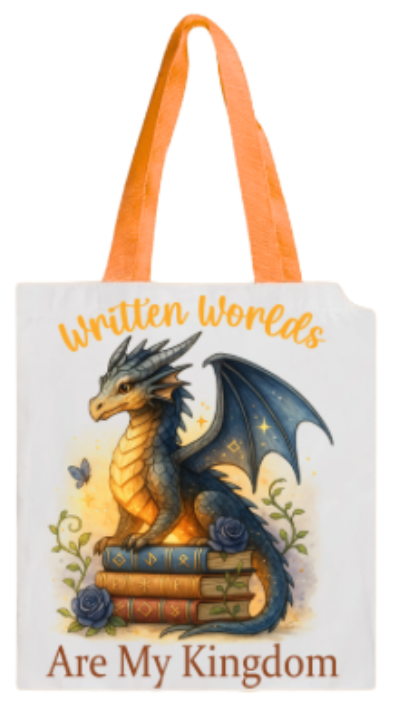 BOOK BAG - DRAGON WRITTEN WORLDS